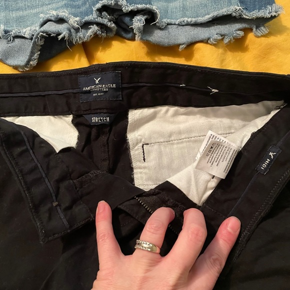 2 pairs of Size 2 American Eagle Midi shorts - Picture 2 of 5